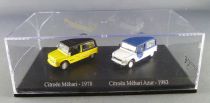 Norev Universal Hobbies pour Atlas 1/87 Ho Citroën Méhari - 1978 + Méhari Azur - 1983 Neuf Boite