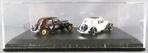 Norev Universal Hobbies pour Atlas 1/87 Ho Citroën Traction 7A - 1934 + Traction 11 Légère FFI - 1944 Neuf Boite