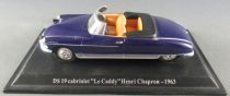 Norev Universal Hobbies pour Atlas Citroën Ds 19 Cabriolet Le Caddy Henri Chaperon 1963 1/43