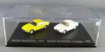 Norev Universal Hobbies pour Atlas Ho 1/87 Matra Bagheera - 1975 + Matra Bagheera Cour&egrave;ges - 1975 Neuf Boite