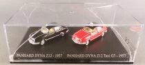 Norev Universal Hobbies pour Atlas Ho 1/87 Panhard Dyna Z12 - 1957 + Panhard Dyna Z12 Taxi G7 - 1957 Neuf Boite