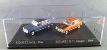 Norev Universal Hobbies pour Atlas Ho 1/87 Renault 16 TL - 1969 + Renault 16 TL Europe 1 - 1969 Neuf Boite