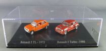 Norev Universal Hobbies pour Atlas Ho 1/87 Renault 5 TL - 1972 + Renault 5 Turbo - 1980 Neuf Boite
