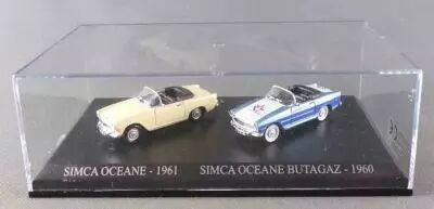 Norev Universal Hobbies pour Atlas Ho 1/87 Simca Oc�ane - 1961 + Simca Oc�ane Butagaz - 1960 Neuf Boite