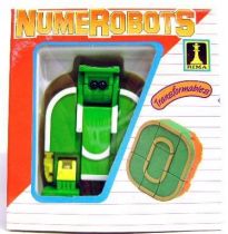 NumeRobots - Number 0 (Green & White)