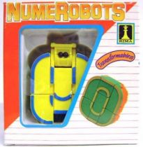 NumeRobots - Number 0 (Yellow & Blue)