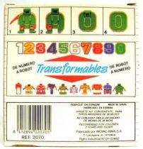 NumeRobots - Number 0 (Yellow & Blue)