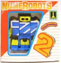NumeRobots - Number 2 (Blue & White)