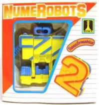 NumeRobots - Number 2 (Yellow & Blue)