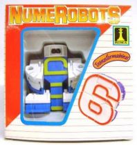 NumeRobots - Number 6 (Blue & Yellow)