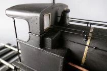 O 0 Gauge Steam Locomotive 0-6-0 030 with Tender Metal & Plastique Like Chrezo Ets Mth Jcr