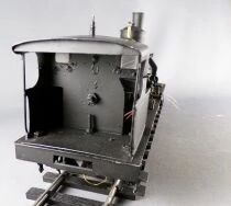 O 0 Gauge Steam Locomotive 0-6-0 030 with Tender Metal & Plastique Like Chrezo Ets Mth Jcr