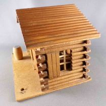 Oehme & Söhne Wild-West Wooden Building Bar Saloon for Starlux Timpo Clairet Elastolin Quiralu figures