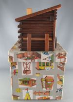 Oehme & Söhne Wild-West Wooden Building Blacksmith Boxed for Starlux Timpo Clairet Elastolin Quiralu figures