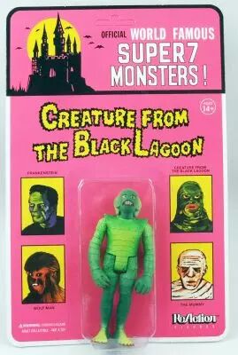 Official World Famous Monsters - ReAction Figure - La Cr�ature du Lagon Noir 