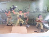 Oliver - WW2 - Diorama box with 8 British Infantry Soldiers