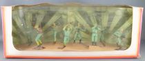 Oliver - WW2 - Diorama box with 8 Japanese Footed Soldiers