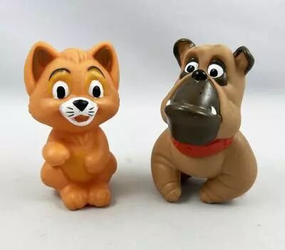 Oliver et Compagnie - Figurine Vinyle Disney - Oliver & Francis
