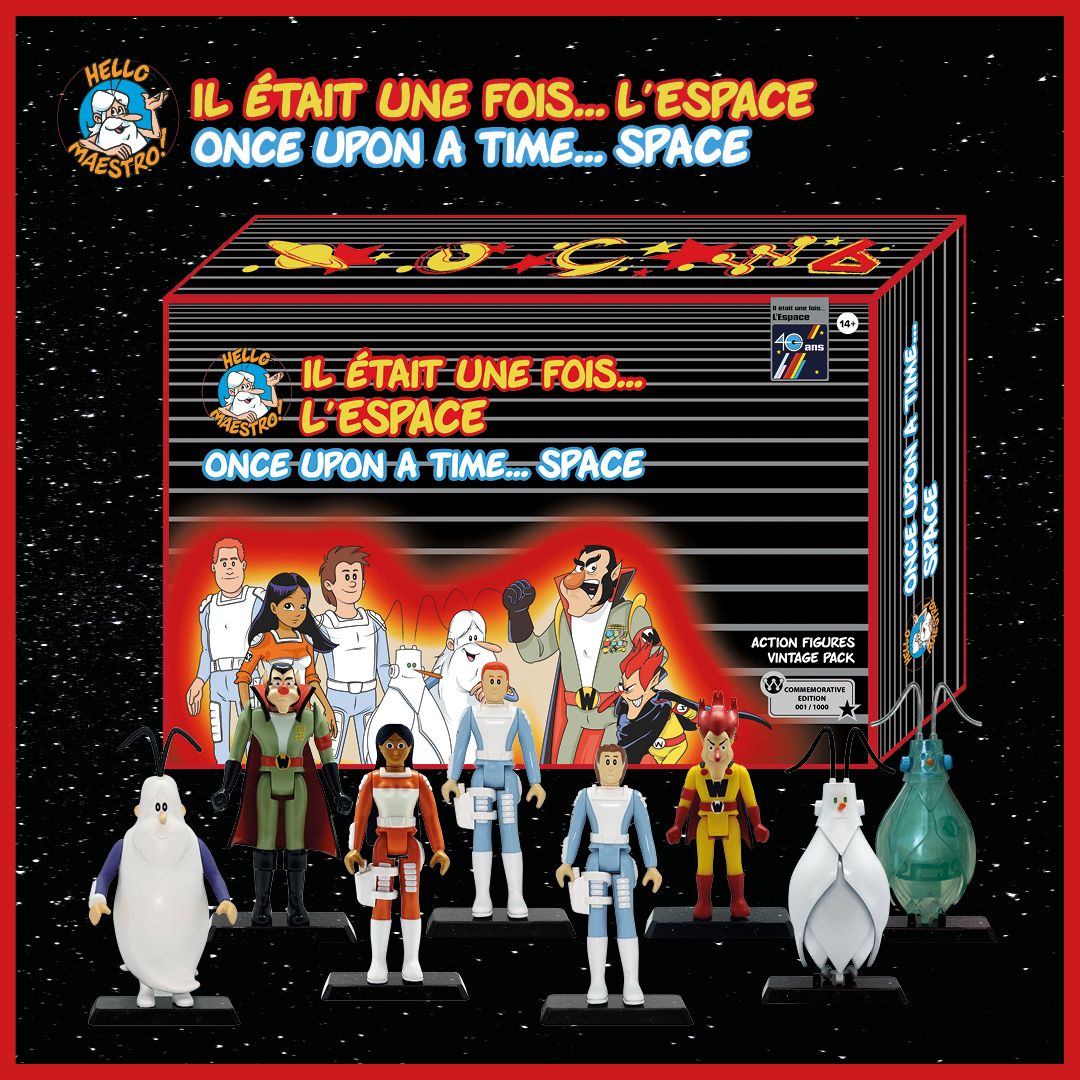 Once upon a time. The Space Collector Boxed Set of 8 action figures Revenge of the Humanoids