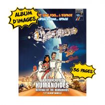 Once upon a time... The Space - stickers collector album Revenge of the Humanoids