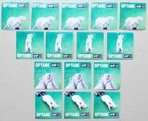Optane Elf - Carburant  Automobile - Lot de 15 Autocollants Vintage