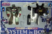 Orguss vs. Nikick System In Box - Takatoku (mint in box)