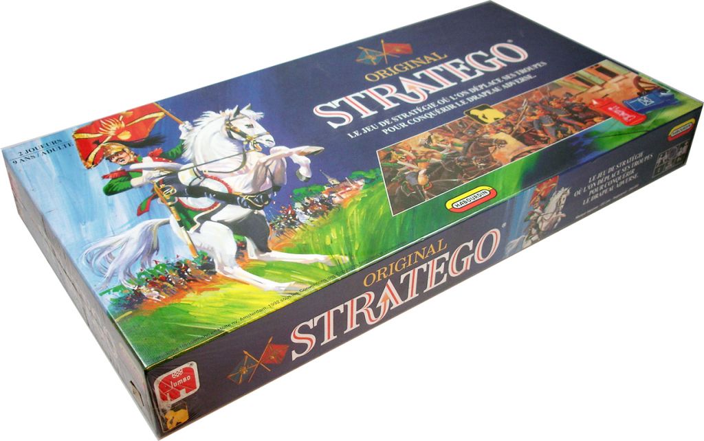 Stratego Jumbo 1987 version.Board game, jeux de société. MB 