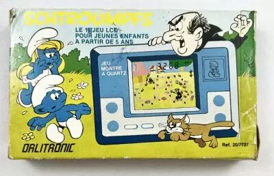 Orlitronic - Jeu LCD / Montre � Quartz - Les Schtroumpf (en boite)