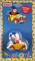 Oui-Oui - Figurines PVC Ideal 1994 - Oui-Oui et sa Voiture Neuf sous Blister