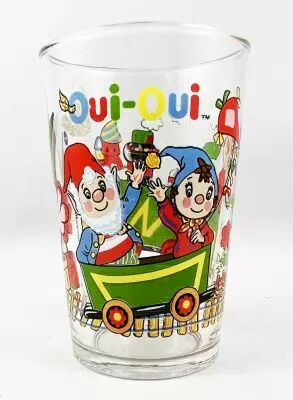 Oui-Oui - Verre � Moutarde Amora - Le train de Miniville