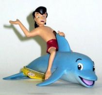 Oum the daulphin and Ian pvc figure pvc