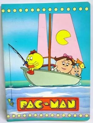 Pac-Man - Cahier d\'�colier - La famille en bateau - Pigna Piu