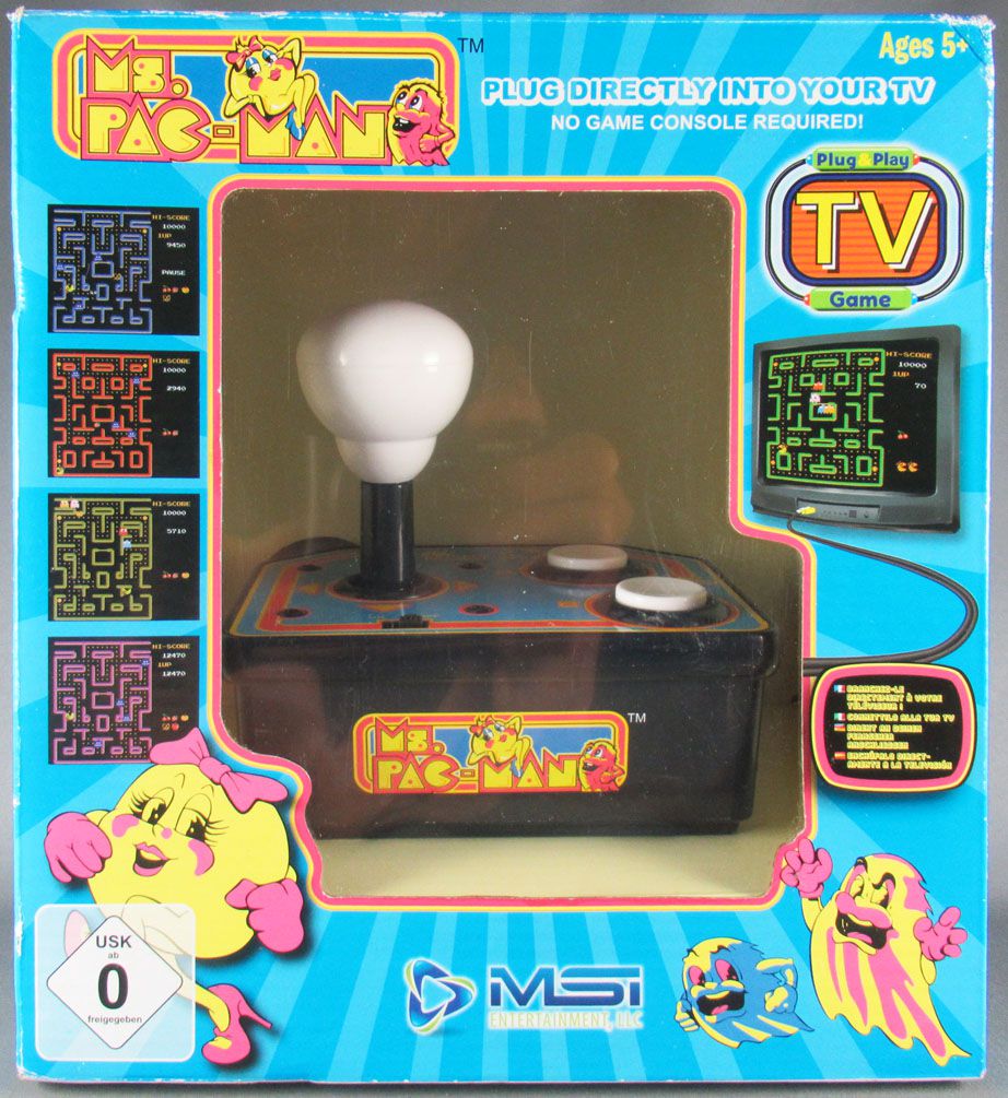 Retro arcade pac sales man tv game
