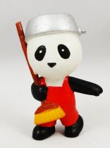 Panda (Oda Taro\'s) - PVC figures M+B Maia & Borges 1982 - Panda playing soldier