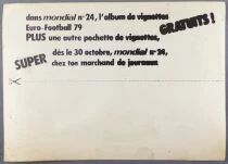 Panini - Autocollant Football - Magazine Mondial Euro 1979