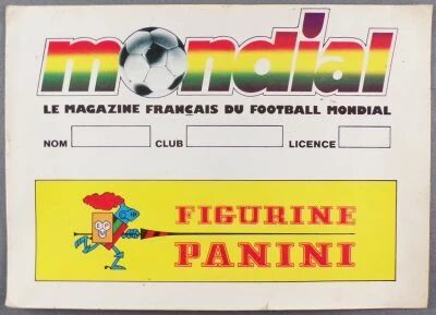 Panini - Football Sticker - Mondial Magazine Uefa Euro 1979