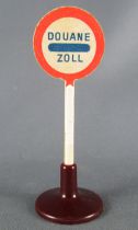 Panneau de Signalisation Plastique Arrêt Douane Zoll 100% d\'origine