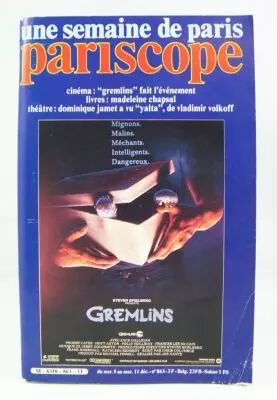 Pariscope n�863 (Dec.1984) - Gremlins 01
