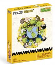 Peanuts Around the World - Horloge Magnétique en Bois (Puremind Inc.)