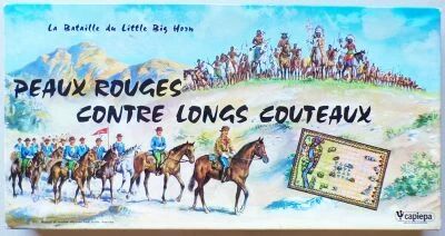 Peaux Rouges contre Longs Couteaux - Jeu de Plateau - Capiepa R�f.810 1965 
