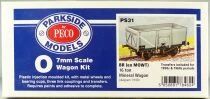 Peco Parkside Models PS31 Ech O 0 Br (Ex MowtT) Wagon &agrave; Minerai 16 Tonnes 2 Essieux Kit &agrave; Construire en Boite