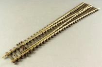 Peco SL95 Ho Aiguillage Manuel &agrave; Droite 257 mm Moyen Rayon sans Boite