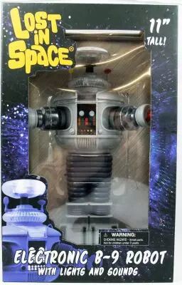 Perdus dans l\'Espace : la s�rie - Electronic B-9 Robot avec sons et lumi�res - Diamond Select