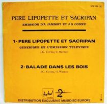 Père Lipopette et Sacripan - Mini-LP Record - Disques Festival /Antenne2 1975
