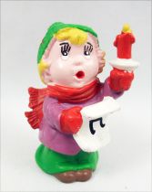 Père-Noël et ses amis - Figurine PVC Schleich - Petit chanteur de Noël