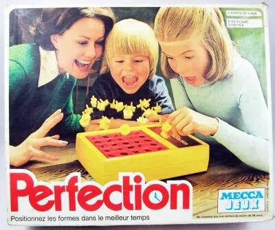Perfection - Jeu de soci�t� - Meccano 1976