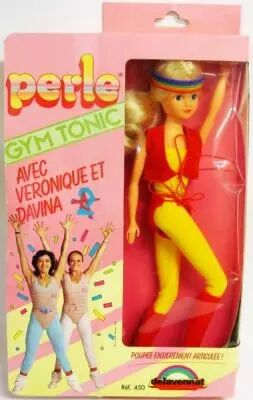 Perle - Poup�e Gym Tonic (Veronique & Davina) - Delavennat 1981 (ref.450)