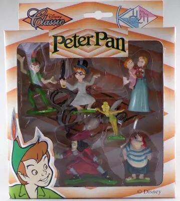 Peter Pan - Kid\'M Disney Classic - Coffret de 6 Figurines PVC Neuf