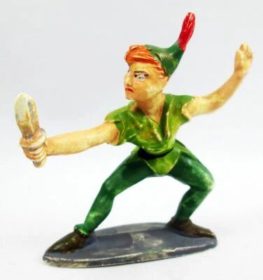 Peter Pan - Peter combattant - Figurine 7cm JIM