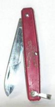 Peter Pan - Red vintage small knife